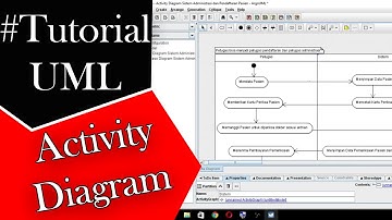 Tutorial UML - Activity Diagram Sistem Administrasi dan Pendaftaran Pasien | ArgoUML