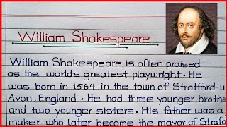 🔥William Shakespeare Biography🔥William Shakespeare || Biography of William Shakespeare
