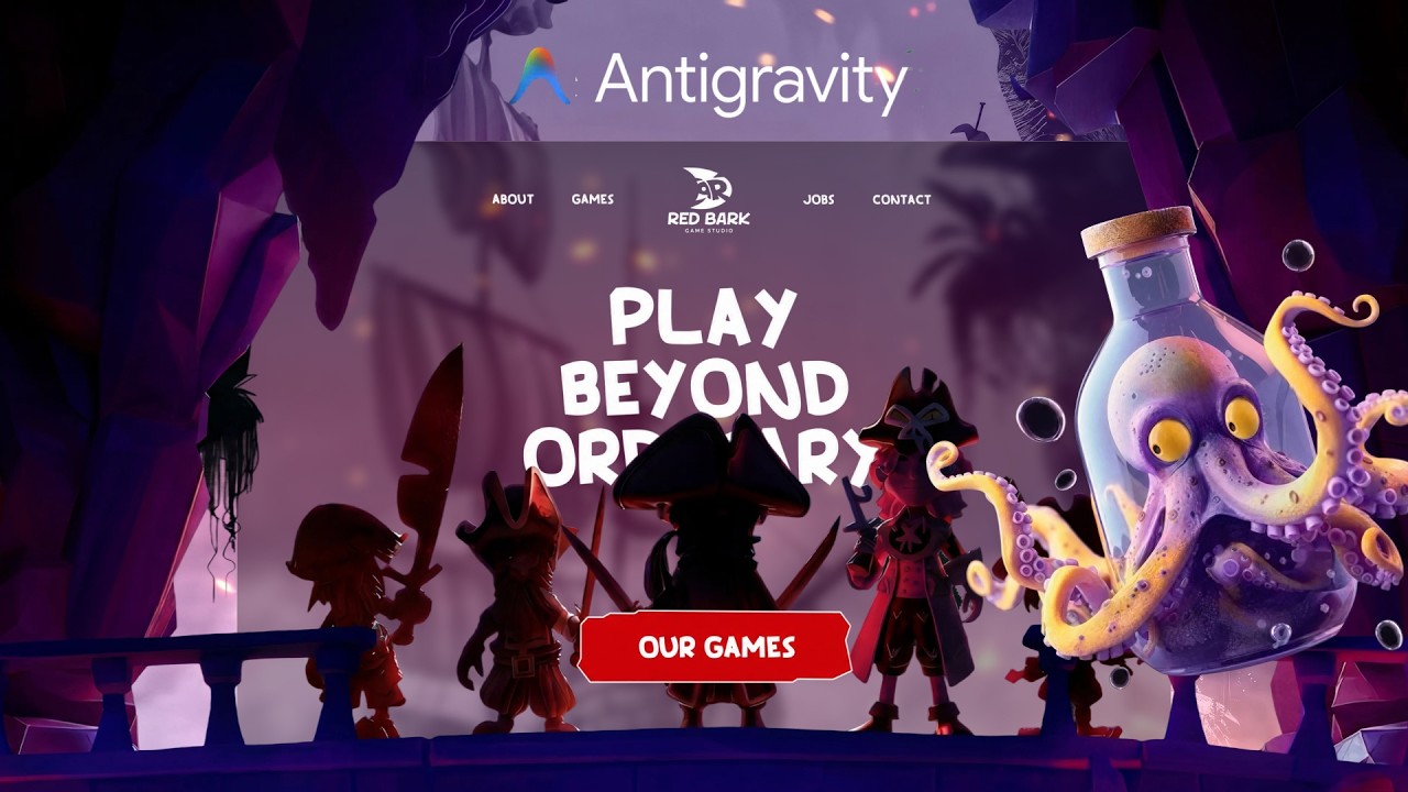 AntiGravity X GPT Image — Build Animated AI Website