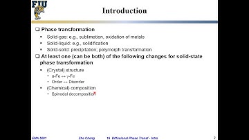 EMA5001 L16-01 Introduction to solid state phase transformation