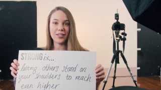 Pantene #ShineStrong interview with Emma Dicks