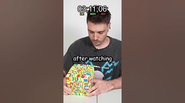 Solving The Worlds Biggest Rubiks Cube