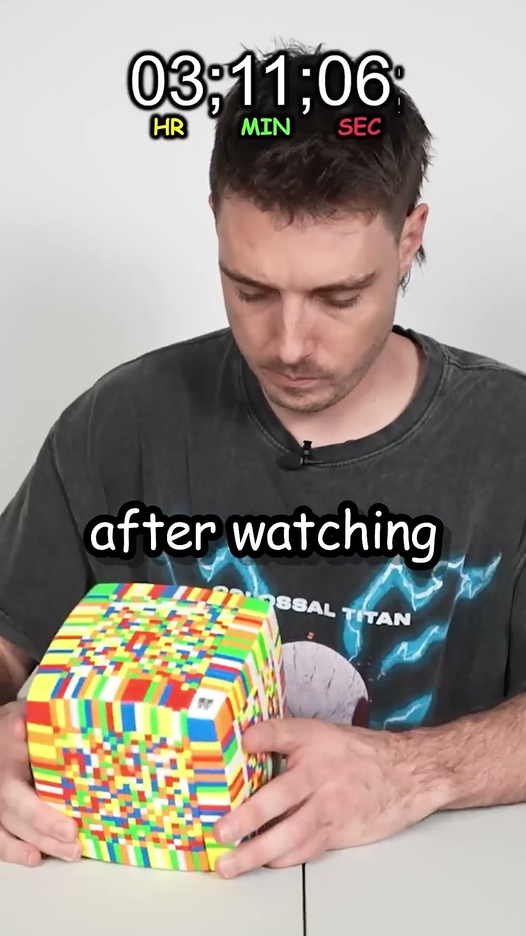 Solving The Worlds Biggest Rubiks Cube