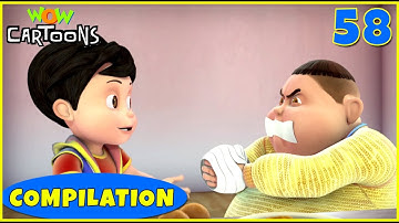 Vir the robot boy | Action Cartoon Video | New Compilation - 58 | Kids Cartoons | Wow Cartoons