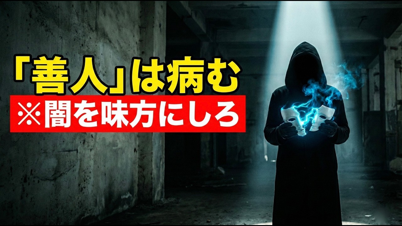 「善人」は病む。自分の「闇」を最強の武器に変えるシャドウ統合術 7選【心理学】