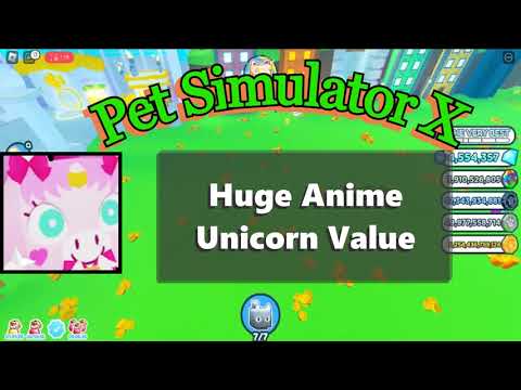 Anime Unicorn Value  Pet Sim X Value List  PetSimXListcom