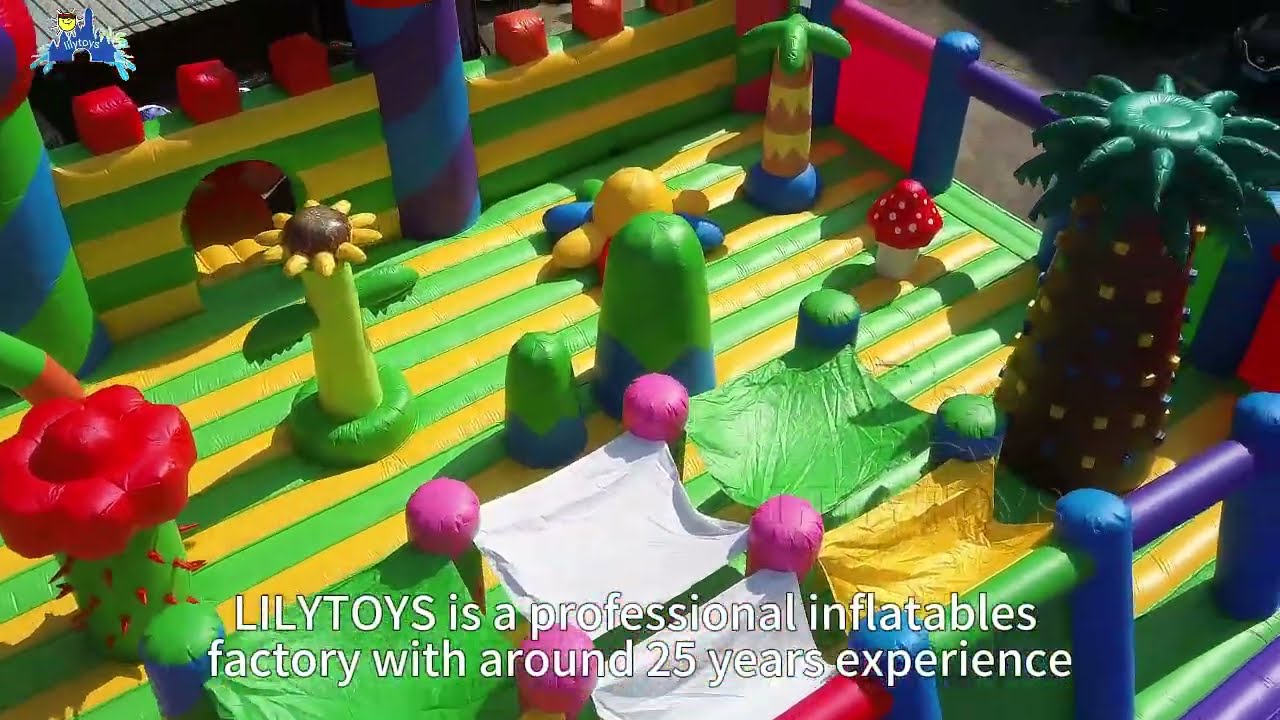 Cute Playground Inflatable Maze City: Versatile Fun for Non-Stop Play!
