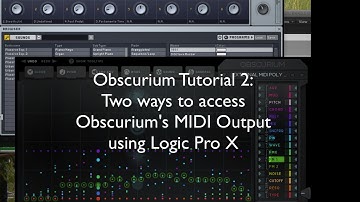 OBSCURIUM 2: Accessing MIDI Output