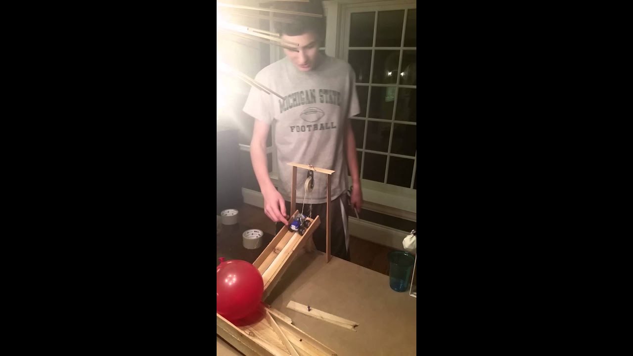 Charlie, Evan, Smith Rube Goldberg D10 St. Hugo