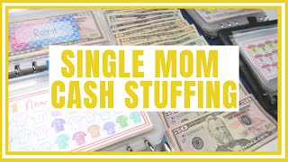SINGLE INCOME CASH STUFFING | REALISTIC BUDGET | $457 CASH STUFFING | JORDAN BUDGETS