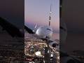 Malaysia Airlines A380 Flies Over Burj Khalifa and Begins Landing Approach
