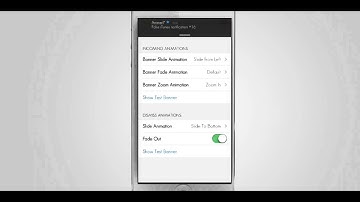 Animer 7: Change the animations for your banner notifications and multitasker!