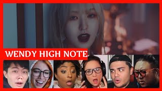 "Wendy High Note" - Red Velvet 'Psycho' Reaction Compilations