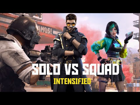 Bgmi Solo vs Squad wiping 🔥 - YouTube