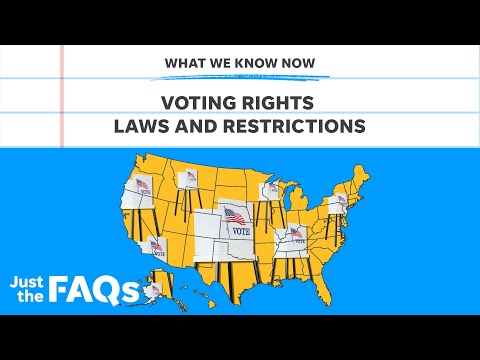 Voter restriction laws: Why Republican states are changing them | Just the FAQs