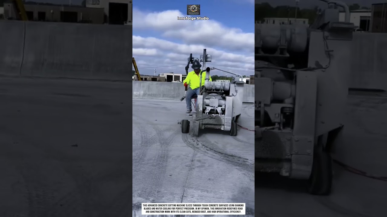 Advanced Concrete Cutting Machine: Clean Precision!