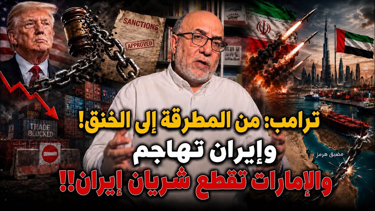 ترامب وإيران يُصعّدان! والإمارات تتصدى برسائل لإيران!!