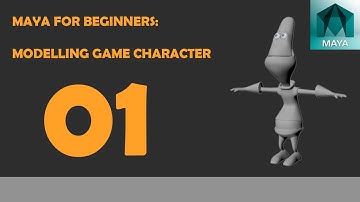 Maya Modeling Tutorial - Modeling in Maya for Beginners Part 1