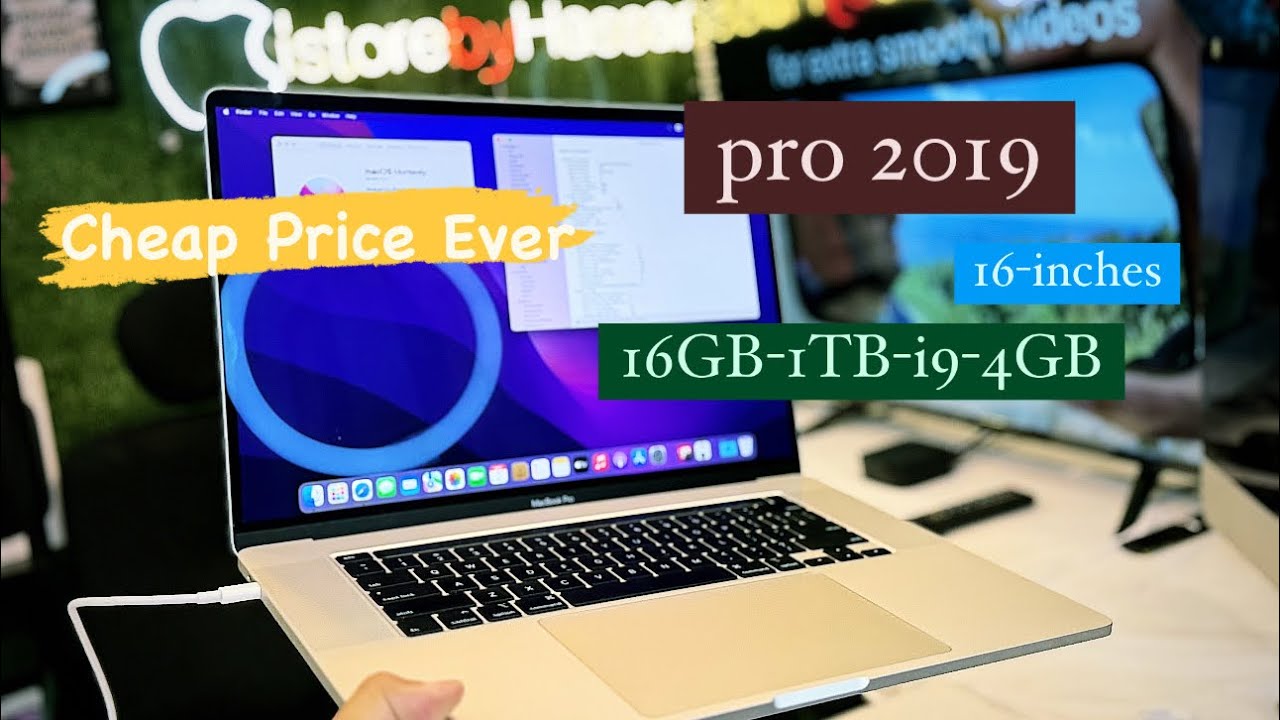 MacBook Pro 2019, 16inches, 16GB/1TB/i9/4GB - YouTube MacBook Pro 2019, 16inches, 16GB/1TB/i9/4GB - YouTube