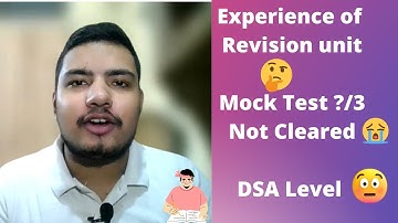 Masai School ||  Experience of Revision unit || Mock test Toughness level || DSA and Coding Round ?