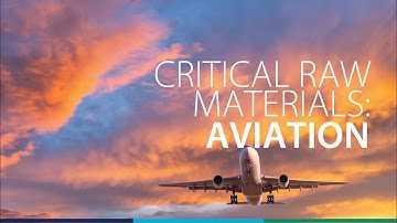 R. Joensuu (TU Delft): Critical raw materials in aviation
