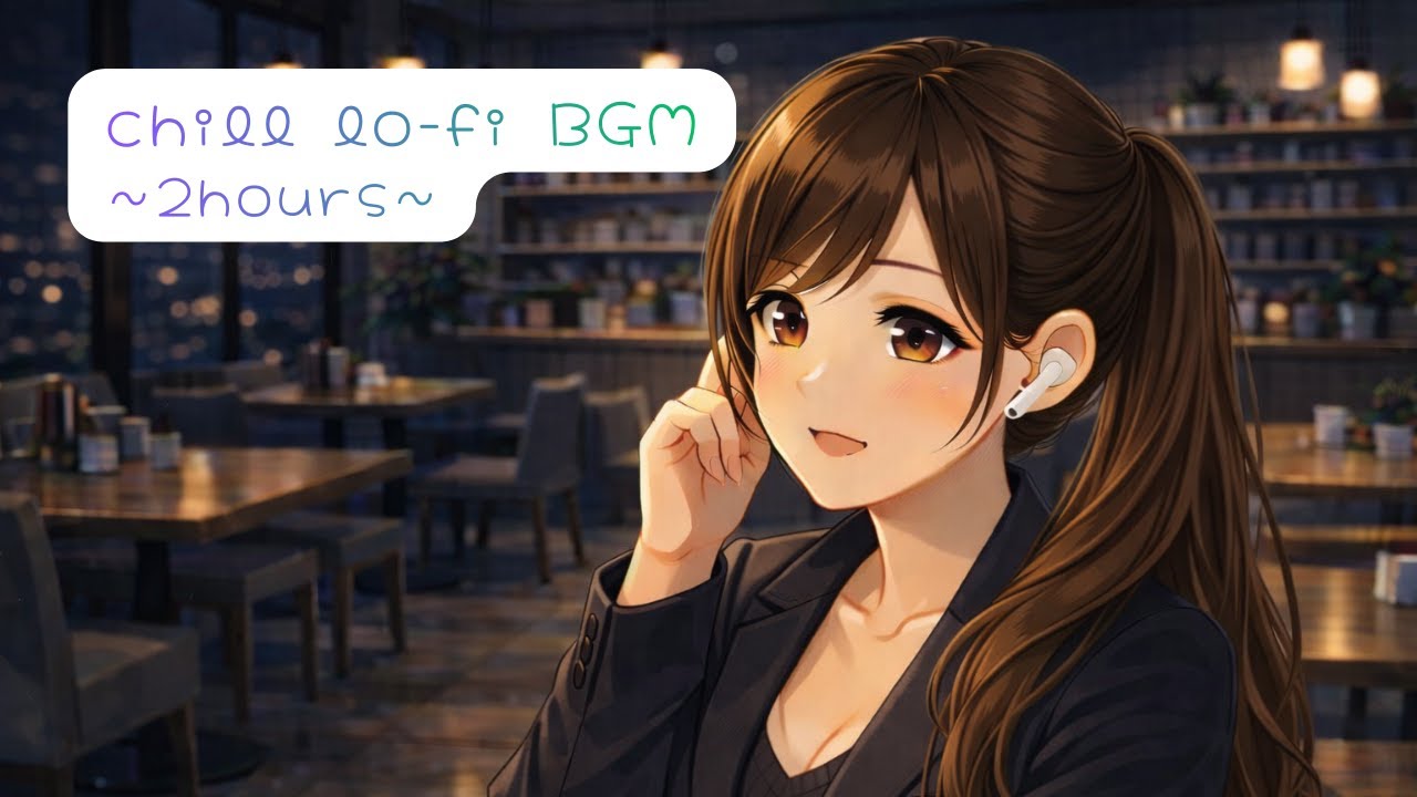 【世界に一つだけ✨の作業用BGM】『毎日投稿🎧🧸』集中もリラックスもできる冬のジャズカフェHiphop Lo-fi