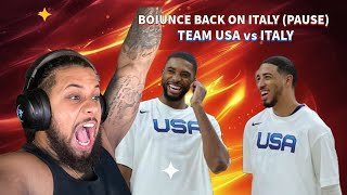 WE BOUNCE IT BACK ON ITALY (PAUSE) (Team USA vs Italy)
