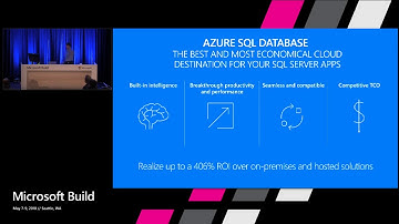 Microsoft Build 2018 Azure SQL DB Managed Instances   Built to easily modernize application data lay