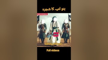 Complete Family Tree of Banu Umayyah | Umayyad Dynasty History Explained