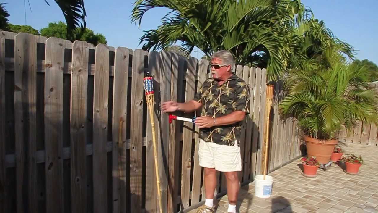 Bz S E Z Tiki Torch Holder You