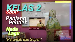Download Lagu Kelas 2 SBDP Panjang Pendek Nada Lagu \ MP3