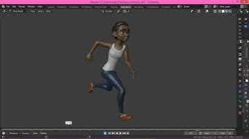 Run Cycle part 1 - Blender Animation Tutorial