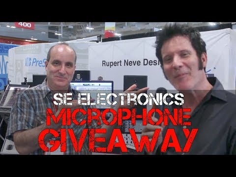 sE Electronics x1 & v3 Microphone Giveaway - Produce Like A Pro: Warren Huart