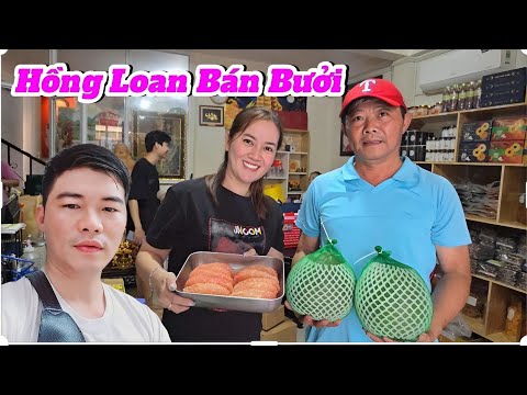 Siêu Nóng. Chị Loan bán bưởi cả nhà ơi ủng hộ  chị Loan cả nhà ơi