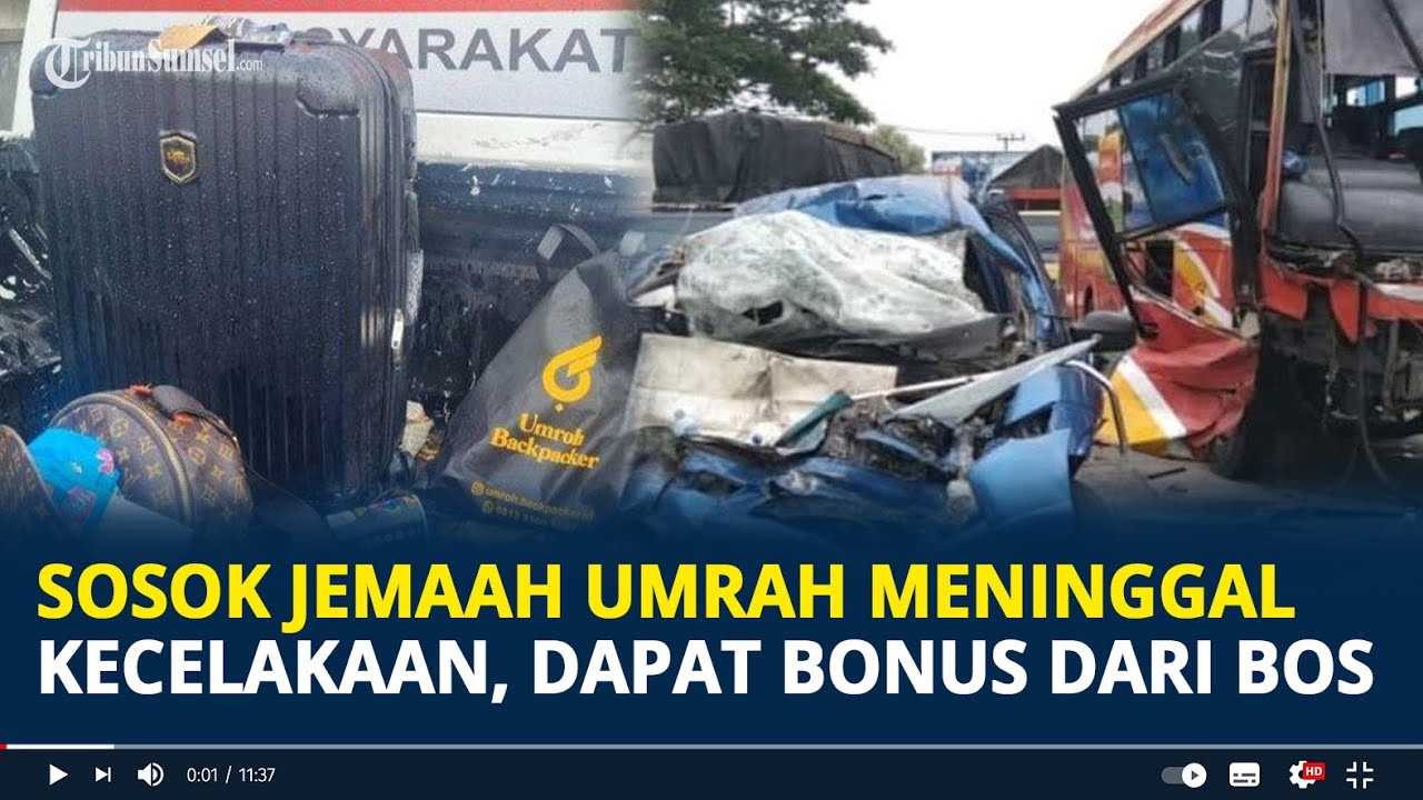 Sosok Jemaah Umrah Meninggal Akibat Kecelakaan di Gresik, Dapat Bonus dari Boo