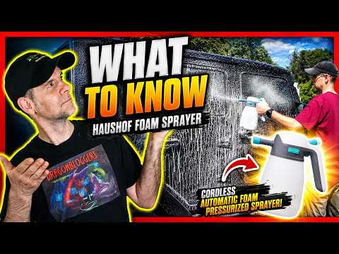 What to Know! HAUSHOF Portable Foam Sprayer