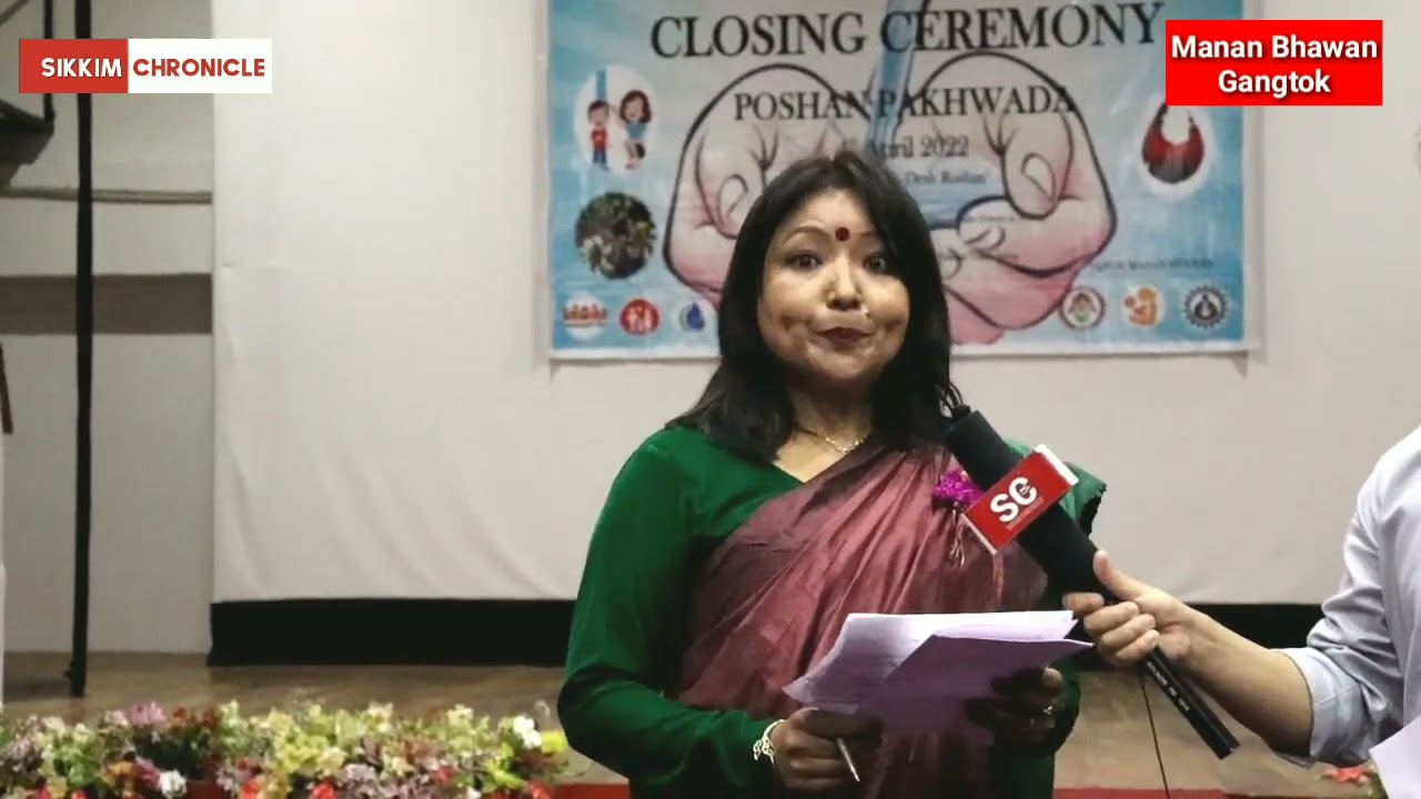 Women and Child Development Department, Government of Sikkim, organized it's Poshan Pakhwada