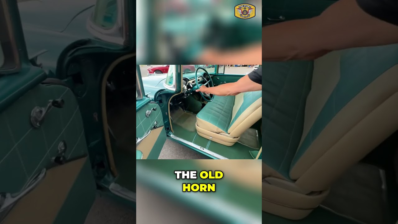 Classic Car Interior  55 Chevy Dash Details