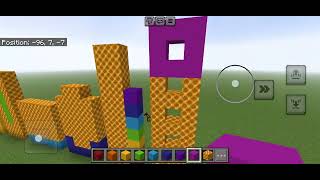 Building Numberblocks 1 - 1 000 In Minecraft | Part 1 (1-50)