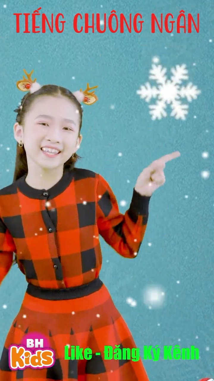 Đêm Noel chuông vang lên chuông giáo đường vang lên | Bé Candy Ngọc Hà | #tiengchuongngan #giangsinh