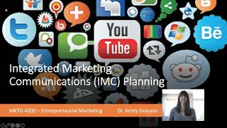 Integrated Marketing Communications Planning for Entrepreneurs