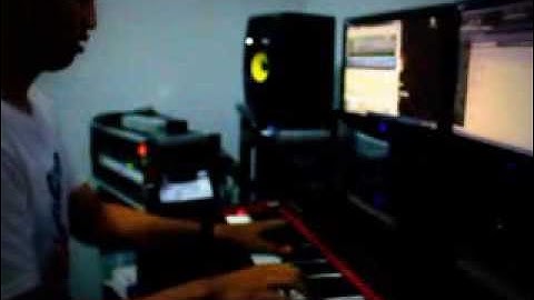 Mr. Yusuf playing UMX610 at @Listen_Studio