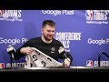 Post Game West Conf. Finals R3G2 | Coach Kidd, Luka Doncic, Daniel Gafford & Kyrie Irving | 05/24/24