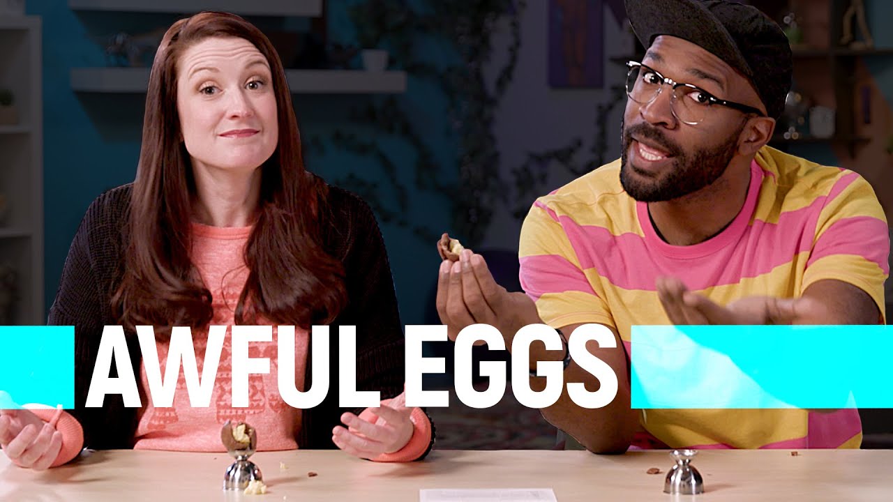 😨GROSS Egg Taste Test (EASTER 2019) 🥚| The Loop Show