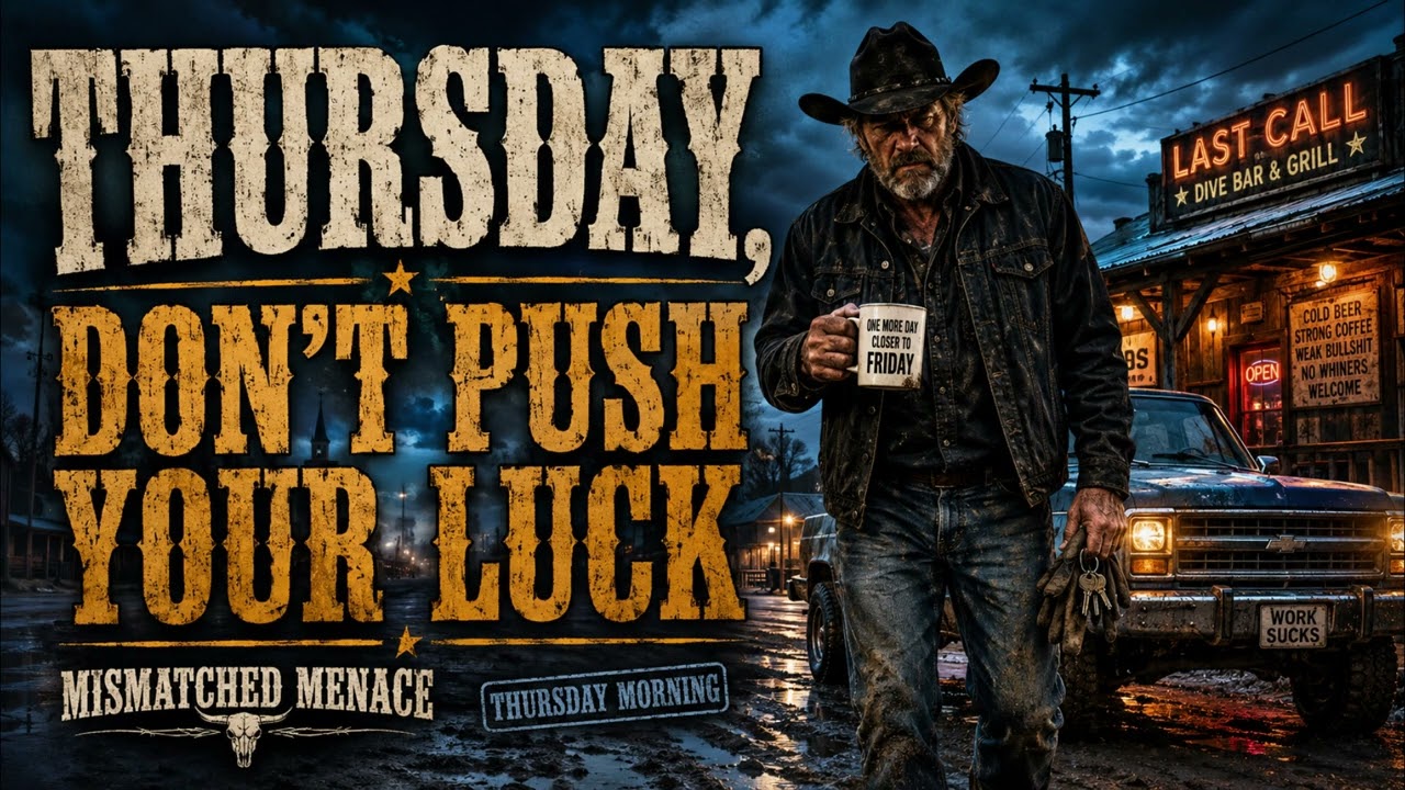 Thursday - Dont Push your Luck | Explicit Outlaw Country Work Anthem