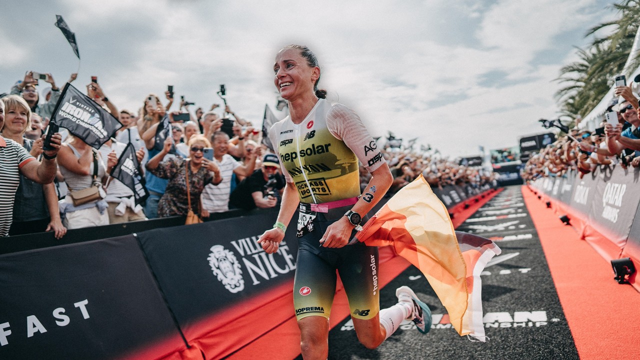 Ironman Weltmeisterin Laura Philipp - Racevideo IM Nizza