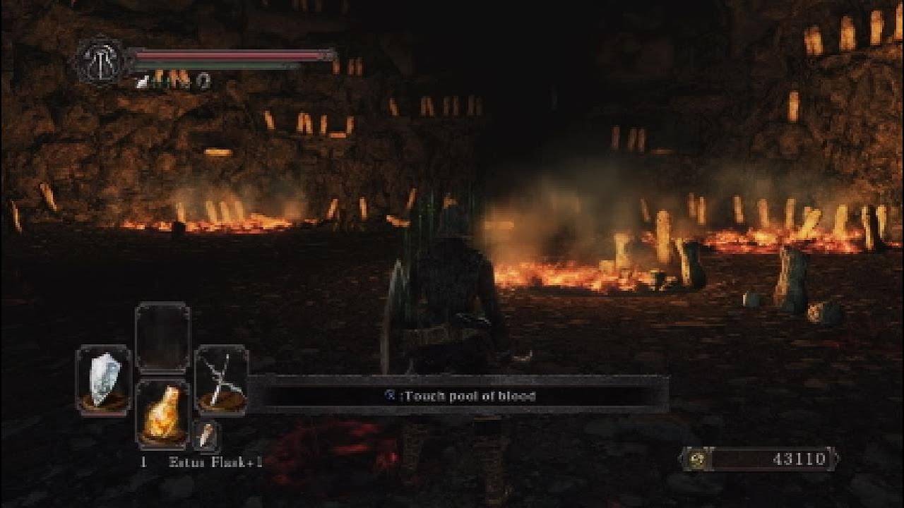 Dark souls 2 - The Rotten Boss Fight - YouTube