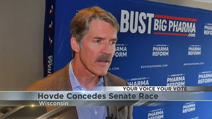 Wisconsin Republican Eric Hovde concedes defeat to Democrat Tammy Baldwin in US Senate race