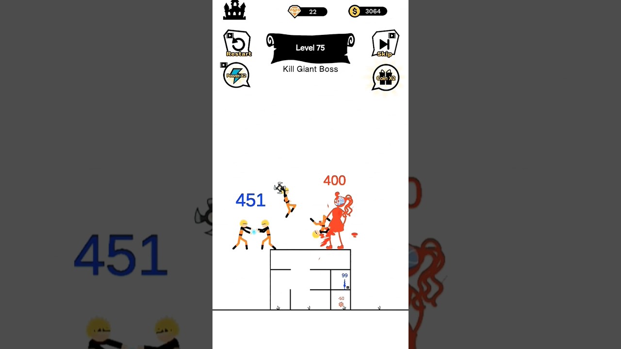 stick battle mighty tower wars 