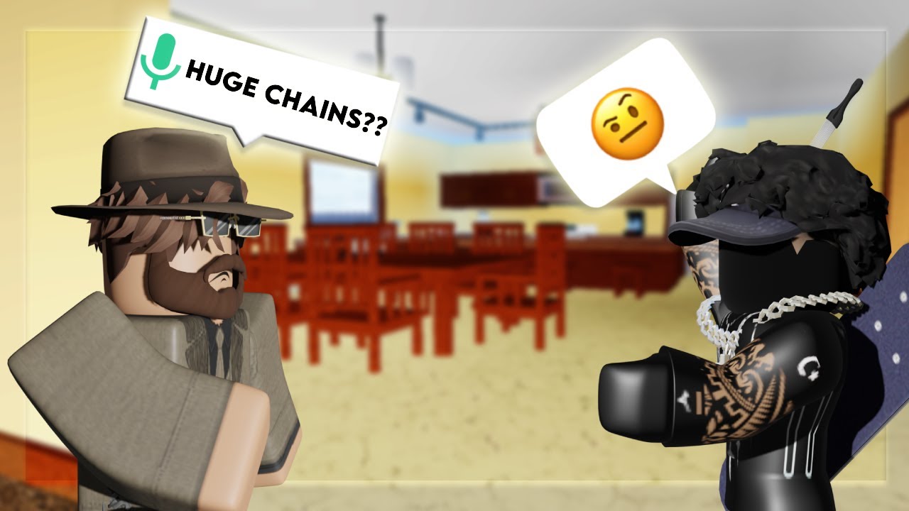 Asking strangers random QUESTIONS in ROBLOX Neighbours